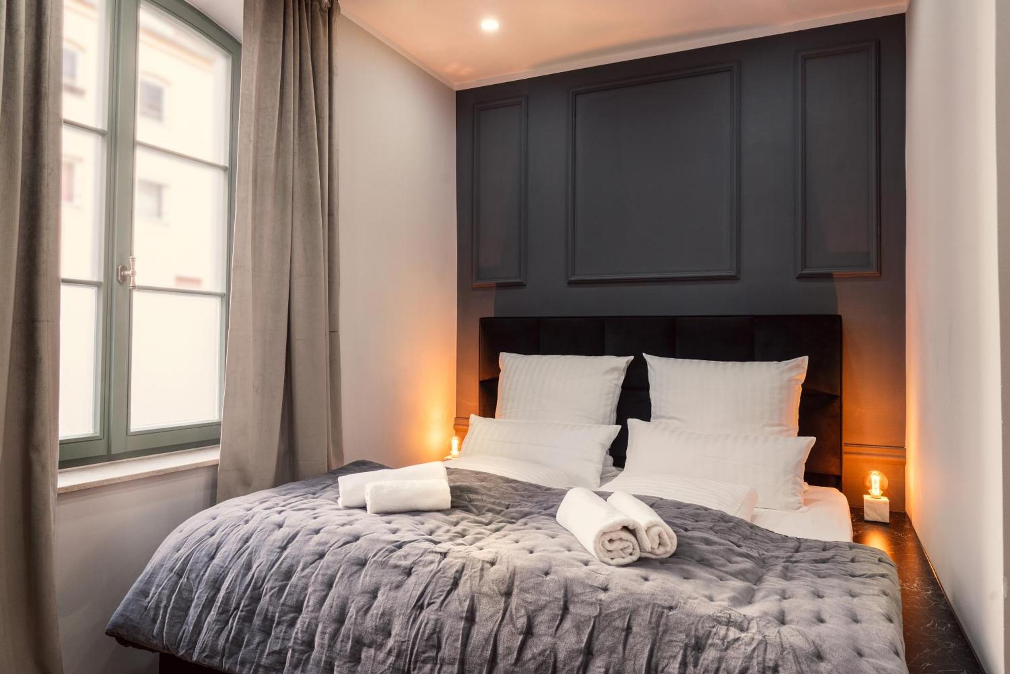 New Luxus Suite I Two Kingbeds I Center Augsburg Bagian luar foto