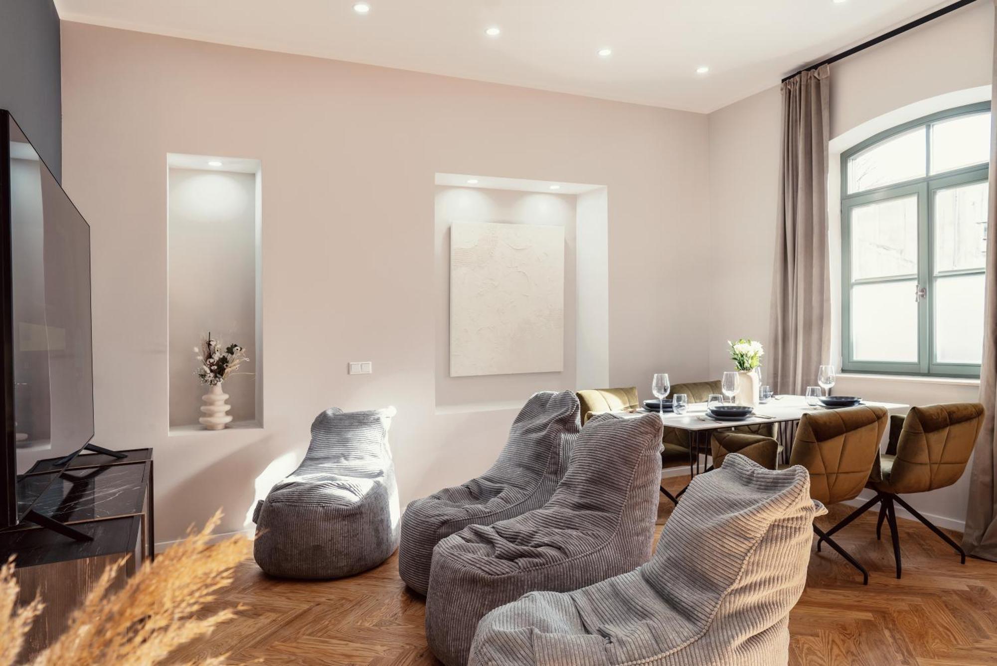 New Luxus Suite I Two Kingbeds I Center Augsburg Bagian luar foto